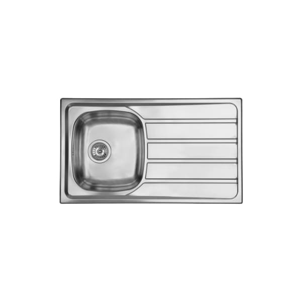 Evier de cuisine PREMIUM 1 Bac avec égouttoir inox (15443.X2.20.1017) Evier de cuisine PREMIUM 1 Bac avec égouttoir inox (15443.X2.20.1017)